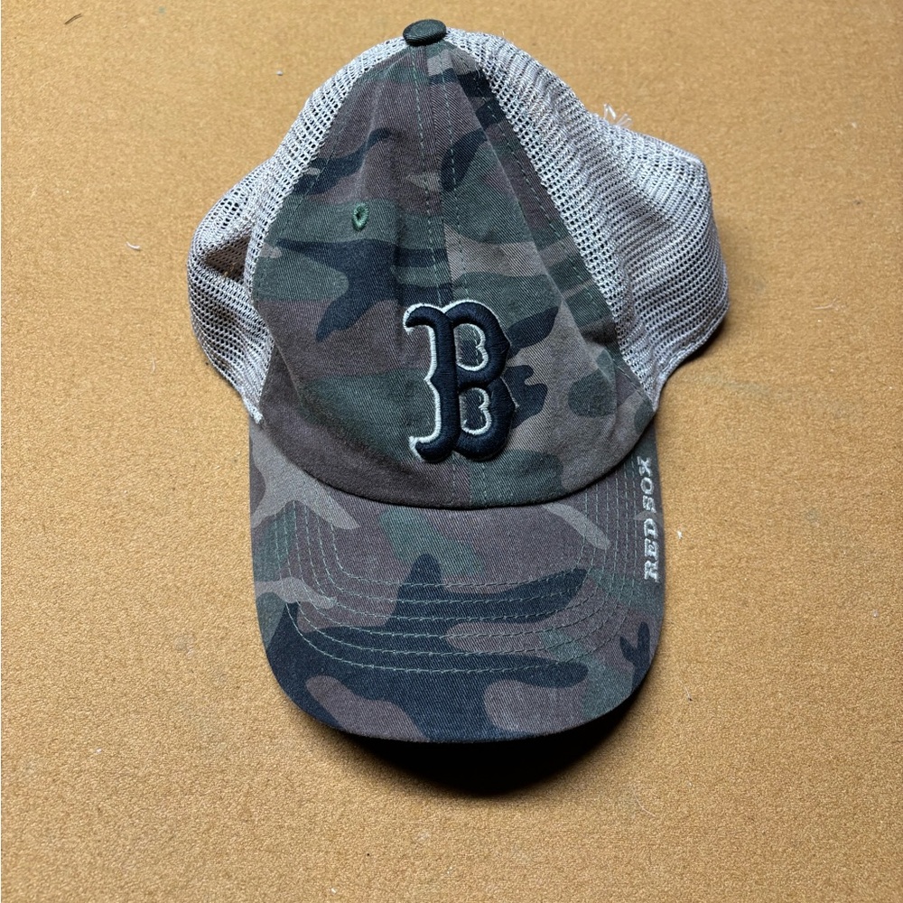 Red Sox Camouflage Baseball Cap